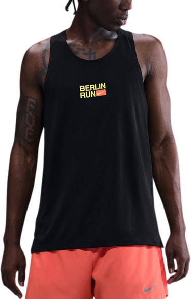 Tanktop Nike Nike Stride Berlin Marathon Men's Running Tank Sort | ih4074-010, 0