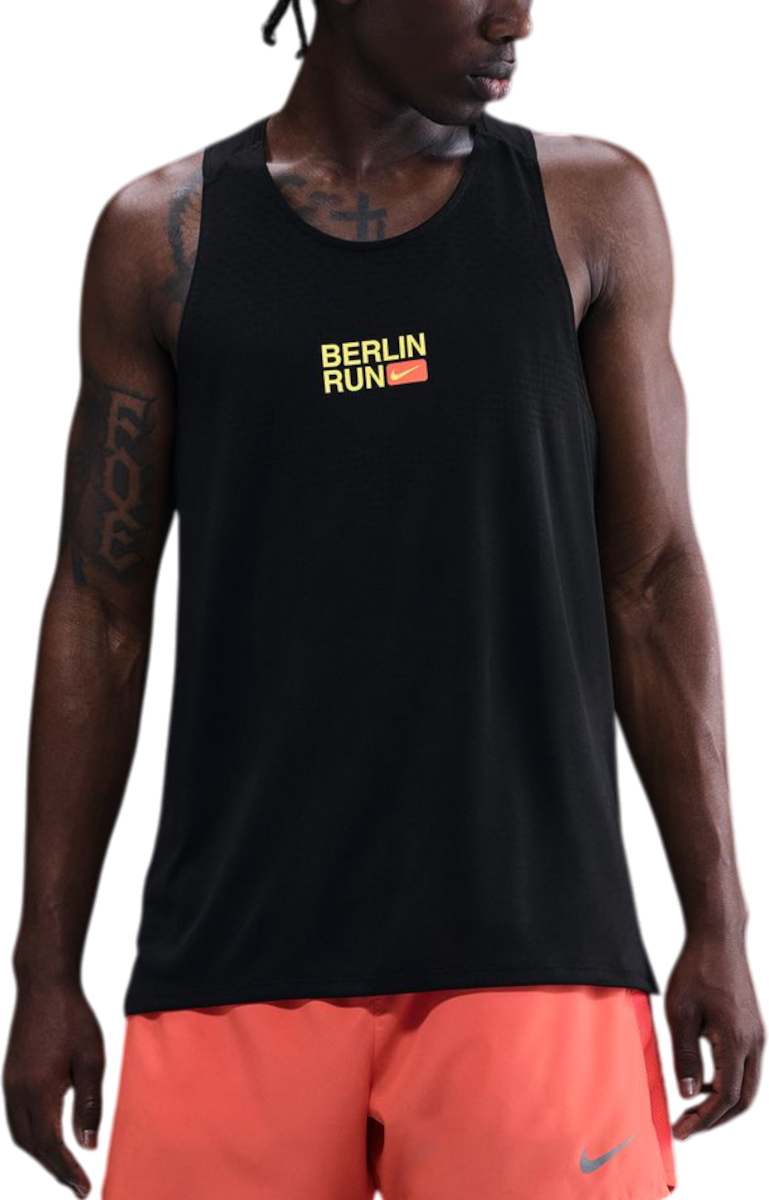 Tanktop Nike Nike Stride Berlin Marathon Men's Running Tank Sort | ih4074-010