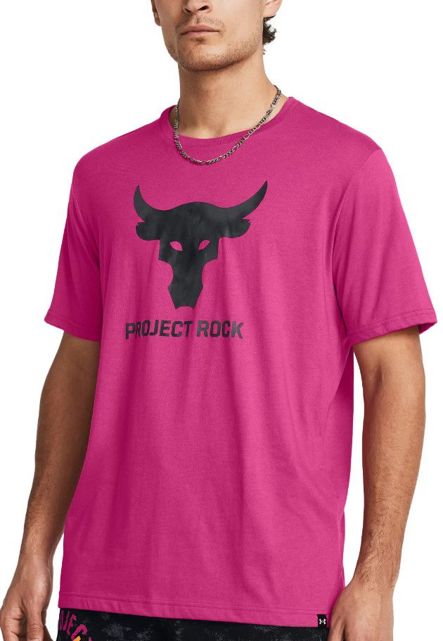 T-shirt Under Armour Project Rock Payoff Graphc SS Lyserød | 1383191-686