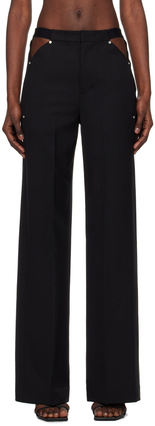 Bukser Dion Lee Studded Cutout Trousers Sort | C2193SS24