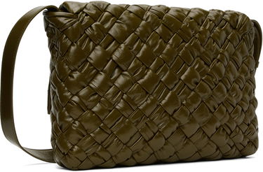 Skuldertaske Bottega Veneta Bottega Veneta Rumple Messenger Bag Grøn | 776519 V40T1 3348, 2