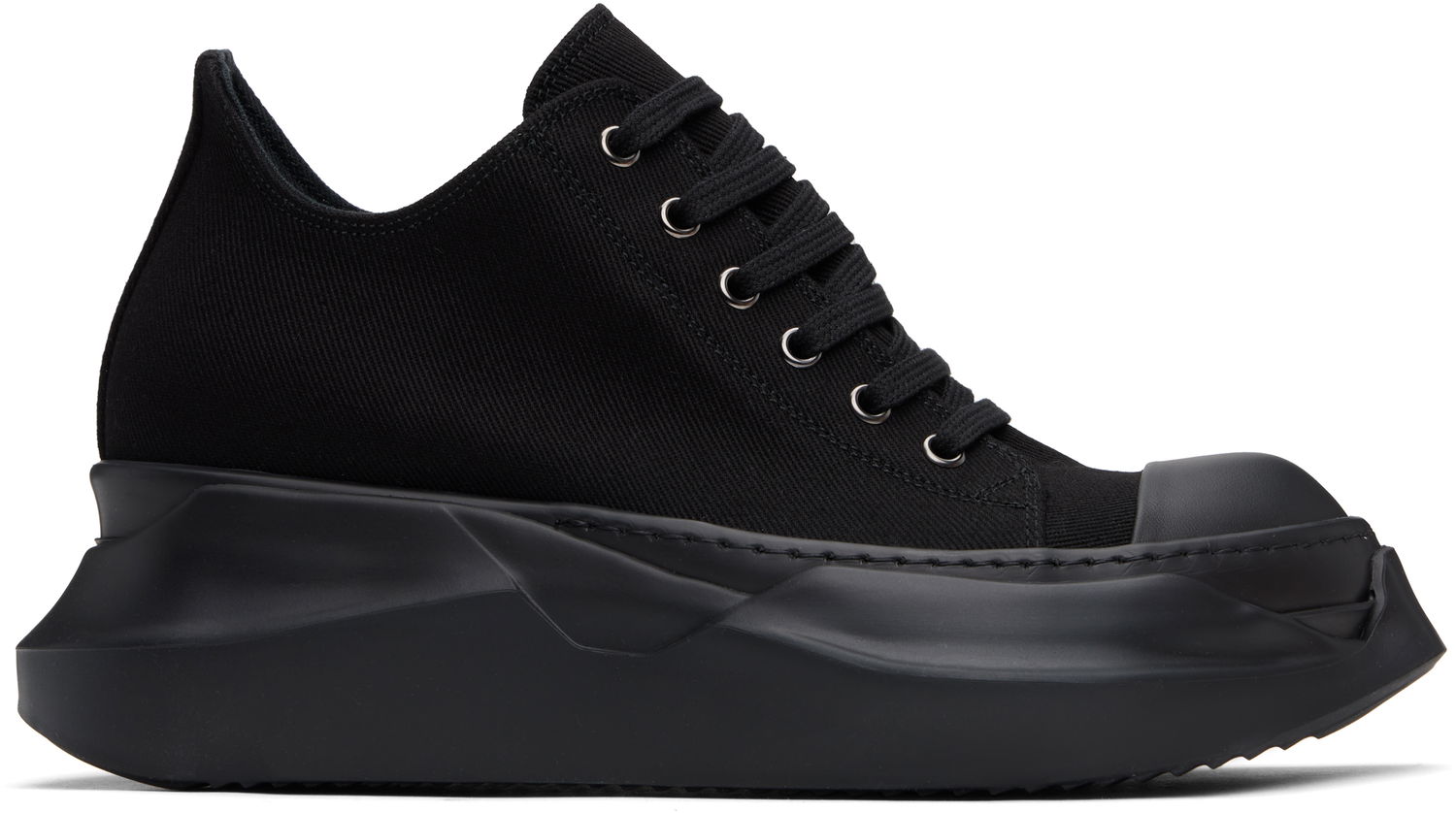 Sneakers og sko Rick Owens Rick Owens DRKSHDW Hollywood Abstract Low Sort | DU01E3842 DO, 0