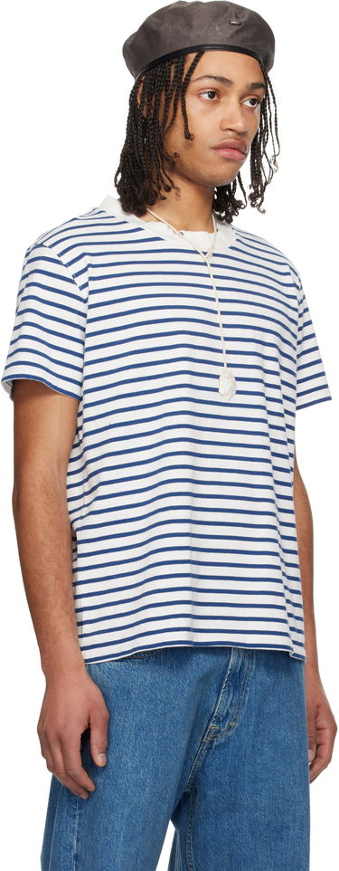 T-shirt OUR LEGACY OUR LEGACY Bliss Striped T-Shirt Hvid | M2256BG, 1