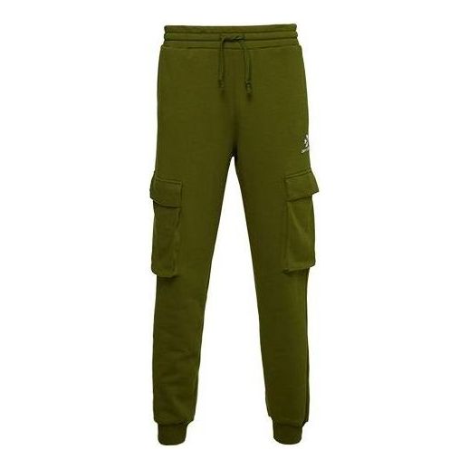 Cargo bukser Converse Star Chevron Embroidered Cargo Pants Grøn | 10017878-A02