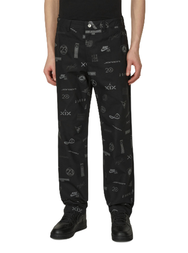 Bukser Jordan Flight Heritage Printed Pants Sort | DV7559-010