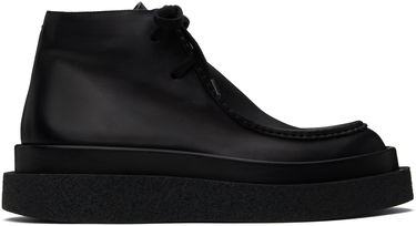 Sneakers og sko Jil Sander Jil Sander Low Lace-Up Boots Sort | J33ZJ0011_P4942, 0