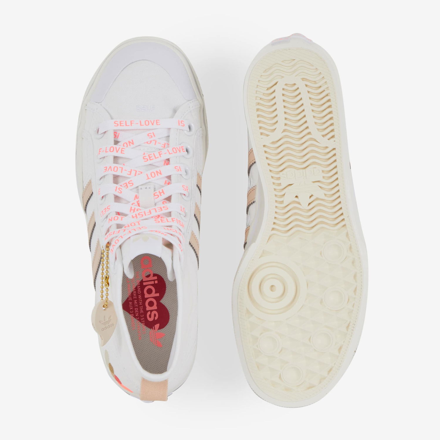 Sneakers og sko adidas Originals Nizza Platform Hi Hvid | GW4439, 1
