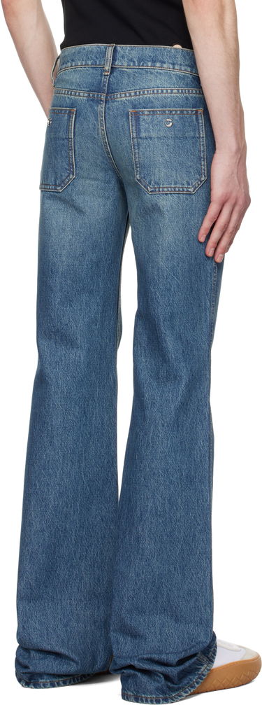Jeans Coperni Coperni Four Pocket Straight Leg Jeans Blå | COPP108F2014MEN, 2