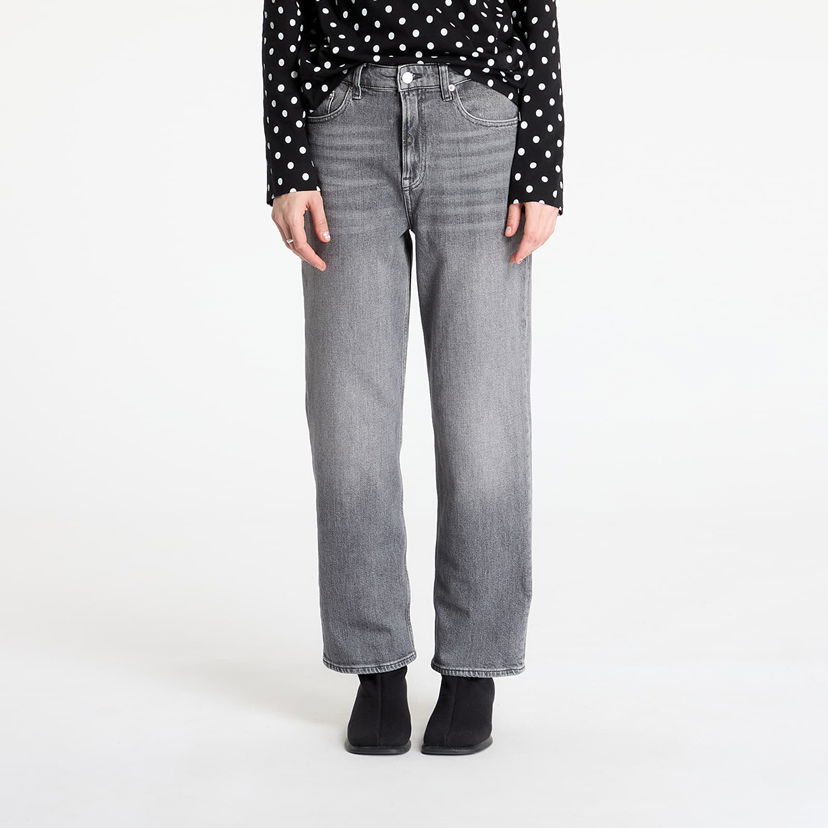 Jeans Tommy Hilfiger Tommy Jeans Layla High Rise Slim Straight Jeans W29/L30 Grå | DW0DW20059 1BZ