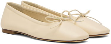 Kjole Aeyde Aeyde Delfina Ballerina Flats Beige | A11-FL-MNLR08FL17-SS24-100-007, 3