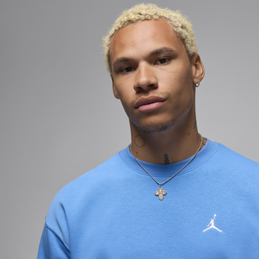 Sweatshirt Jordan Brooklyn Fleece Sweatshirt Blå | FV7293-469, 4
