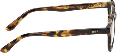 Solbriller RETROSUPERFUTURE RETROSUPERFUTURE Numero 129 Round Frame Glasses Brun | UUF, 1