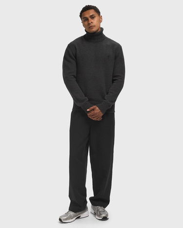 Sweater AMI AMI De Coeur Turtle Neck Sweater Grå | HKS831.005-020, 2