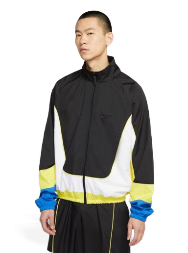 Jakke Nike Throwback Basketball Jacket Sort | CV1931-013