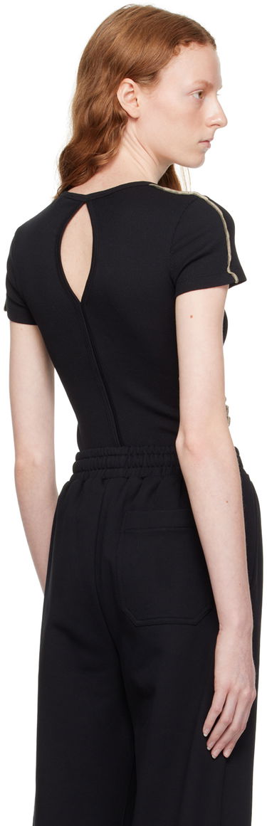 T-shirt Helmut Lang Helmut Lang Twisted T-Shirt Sort | N05HW522, 2