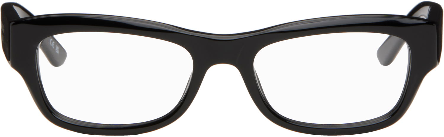 Solbriller Balenciaga Balenciaga Rectangular Glasses Sort | BB0392O-001, 0