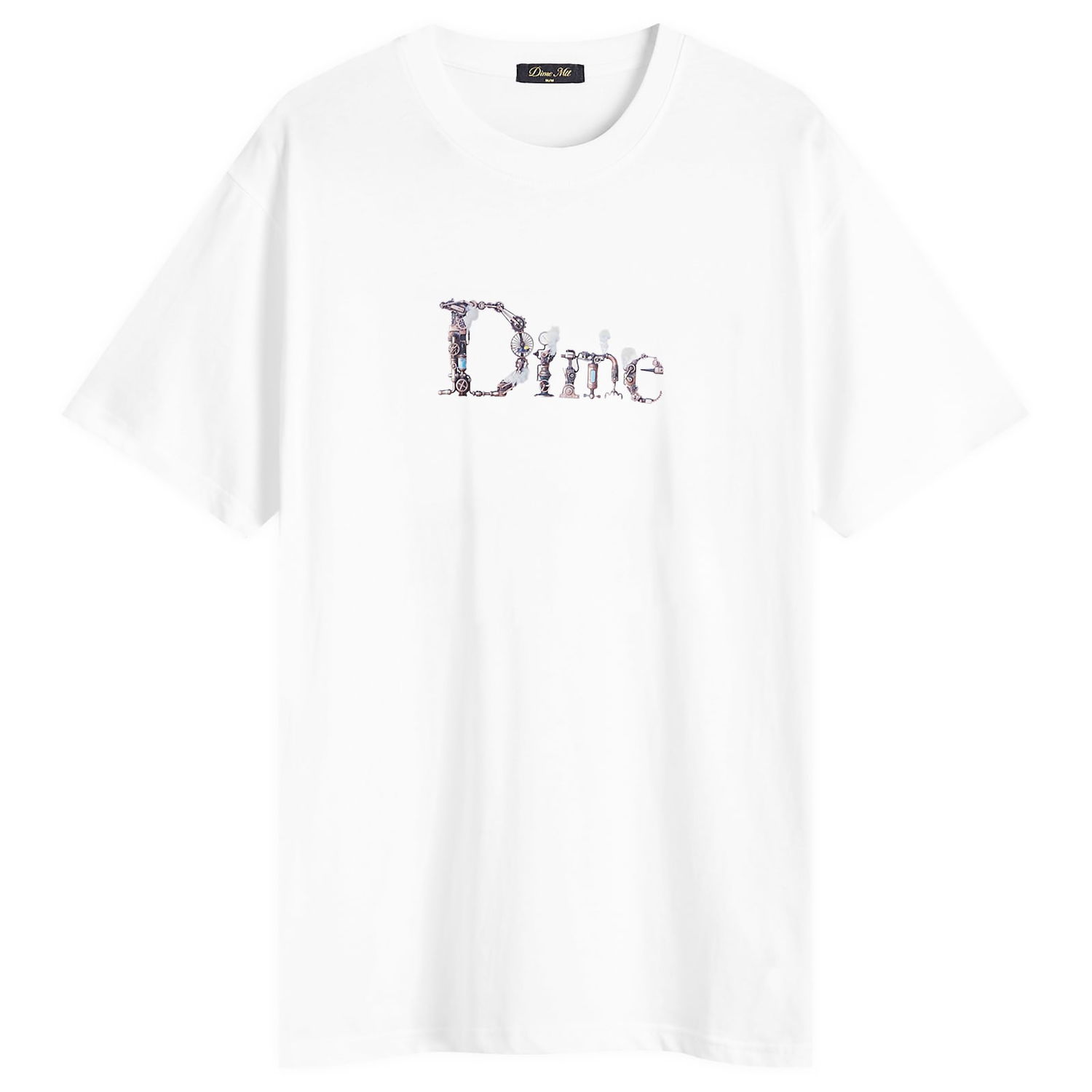 T-shirt Dime Dime Classic Steampunk T-Shirt Size Large Hvid | DIMESP2551WHT, 1
