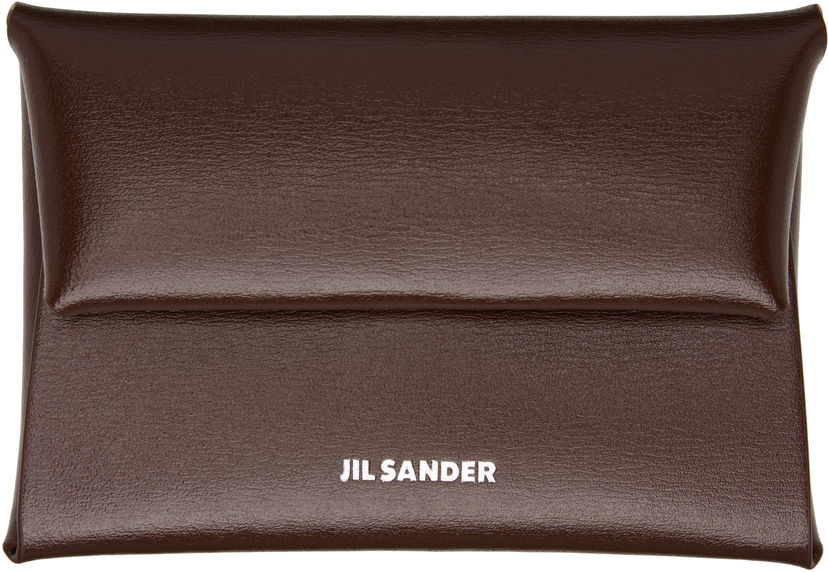 Tegnebog Jil Sander Jil Sander Envelope Coin Pouch Brun | J07UI0013_P5355
