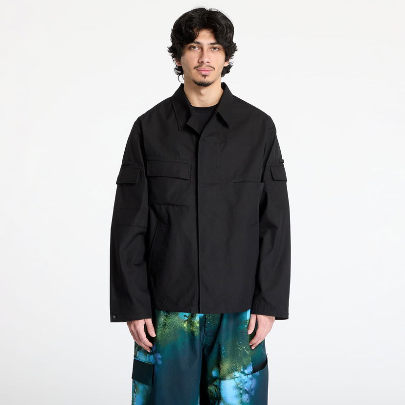 Jakke Y-3 Y-3 Field Shirt Jacket Sort | JI7083