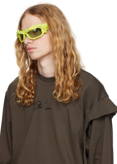 Solbriller Ottolinger Ottolinger Twisted Sunglasses Grøn | 1272601421, 3