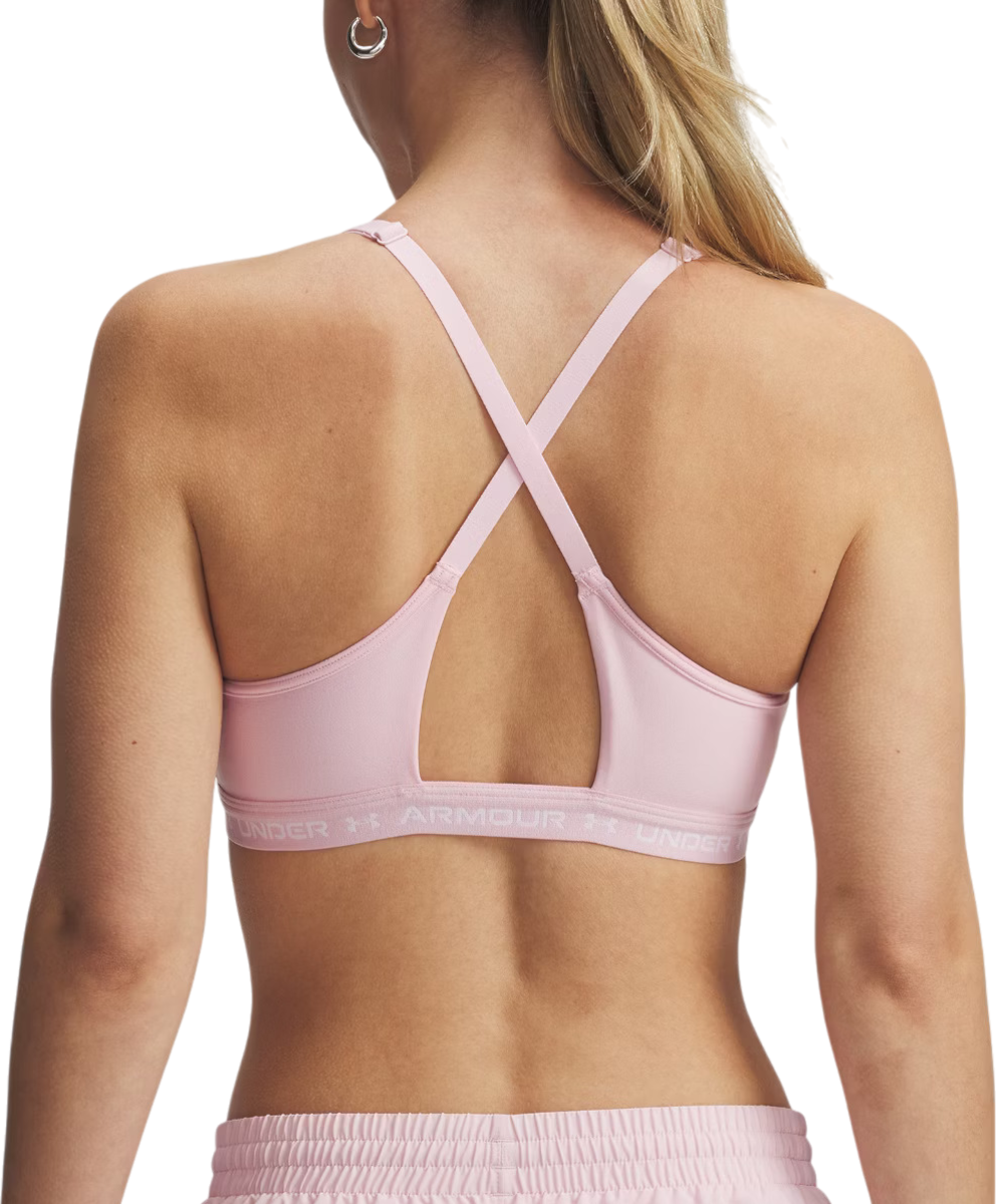 Bh Under Armour Under Armour UA Crossback Low Sports Bra Lyserød | 1386424-647, 1
