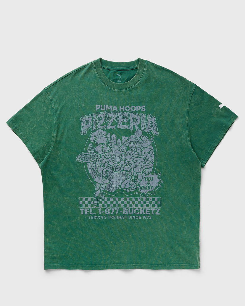 T-shirt Puma Hoops x TMNT Graphic T-Shirt Grøn | 630928-02