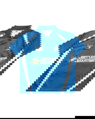Polo skjorte OBEY OBEY Soccer Jersey Blå | 131080372-BMU, 4