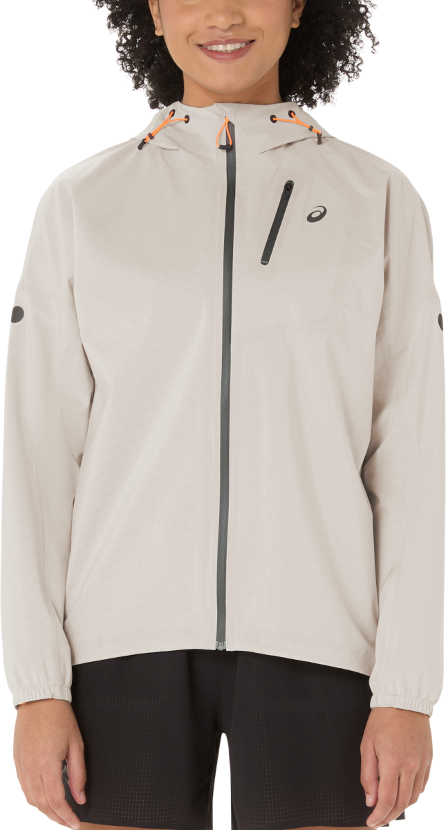 Jakke Asics Asics Fujitrail Elite Waterproof Hooded Jacket Beige | 2012d202-100