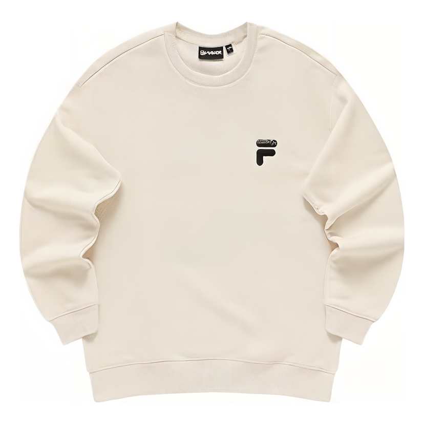 Sweater FILA FUSION Fob Graphic Sweater Beige | T11U343205F-BG
