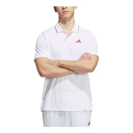Polo skjorte adidas Originals Club Tennis Polo Hvid | IV7579