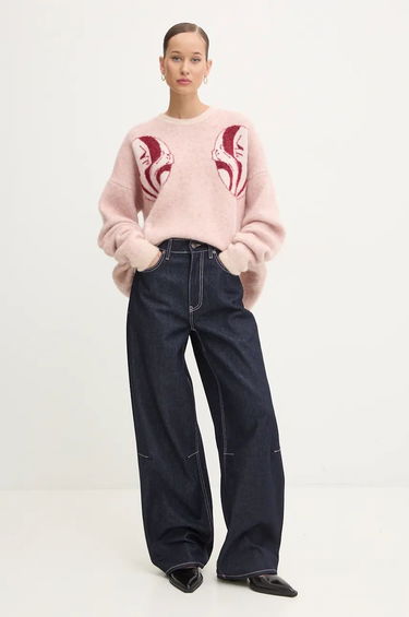 Sweater Fiorucci Fiorucci Warm Knitted Sweater Lyserød | U01FMKSW255KN11MU01, 1