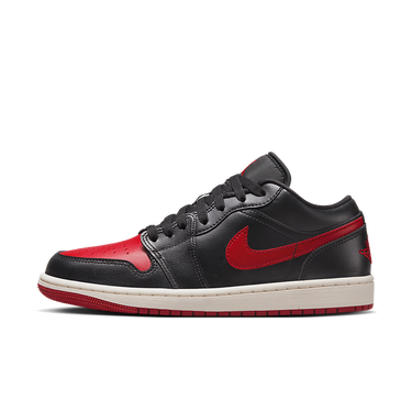 Sneakers og sko Jordan Air Jordan 1 Low "Bred Sail" W Rød | DC0774-061, 0