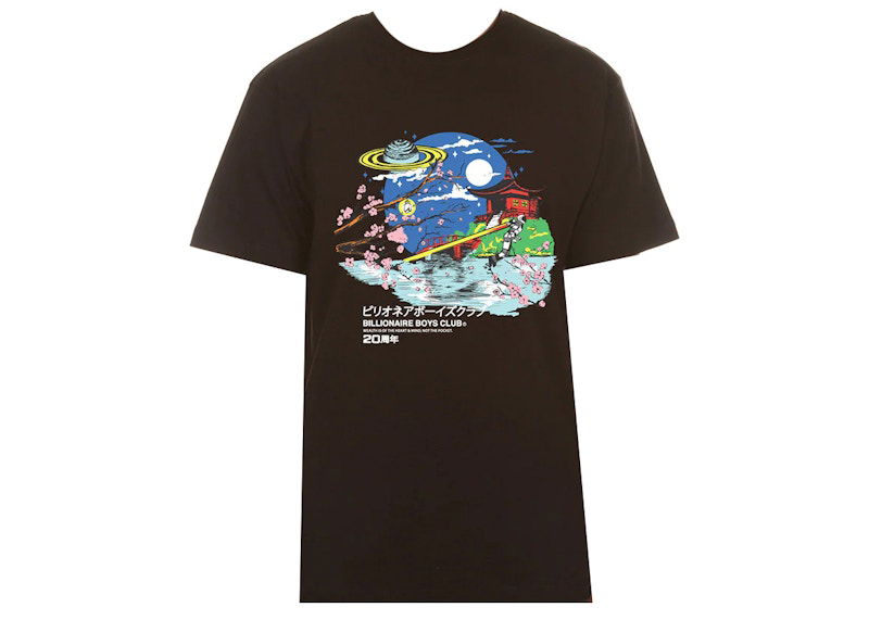 T-shirt BILLIONAIRE BOYS CLUB Billionaire Boys Club Sakura Graphic T-Shirt Sort | 8312308BLK