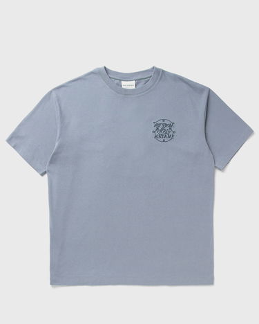 T-shirt Drôle de Monsieur Slogan T-Shirt Blå | H-TS259-CO134-SLTB, 0