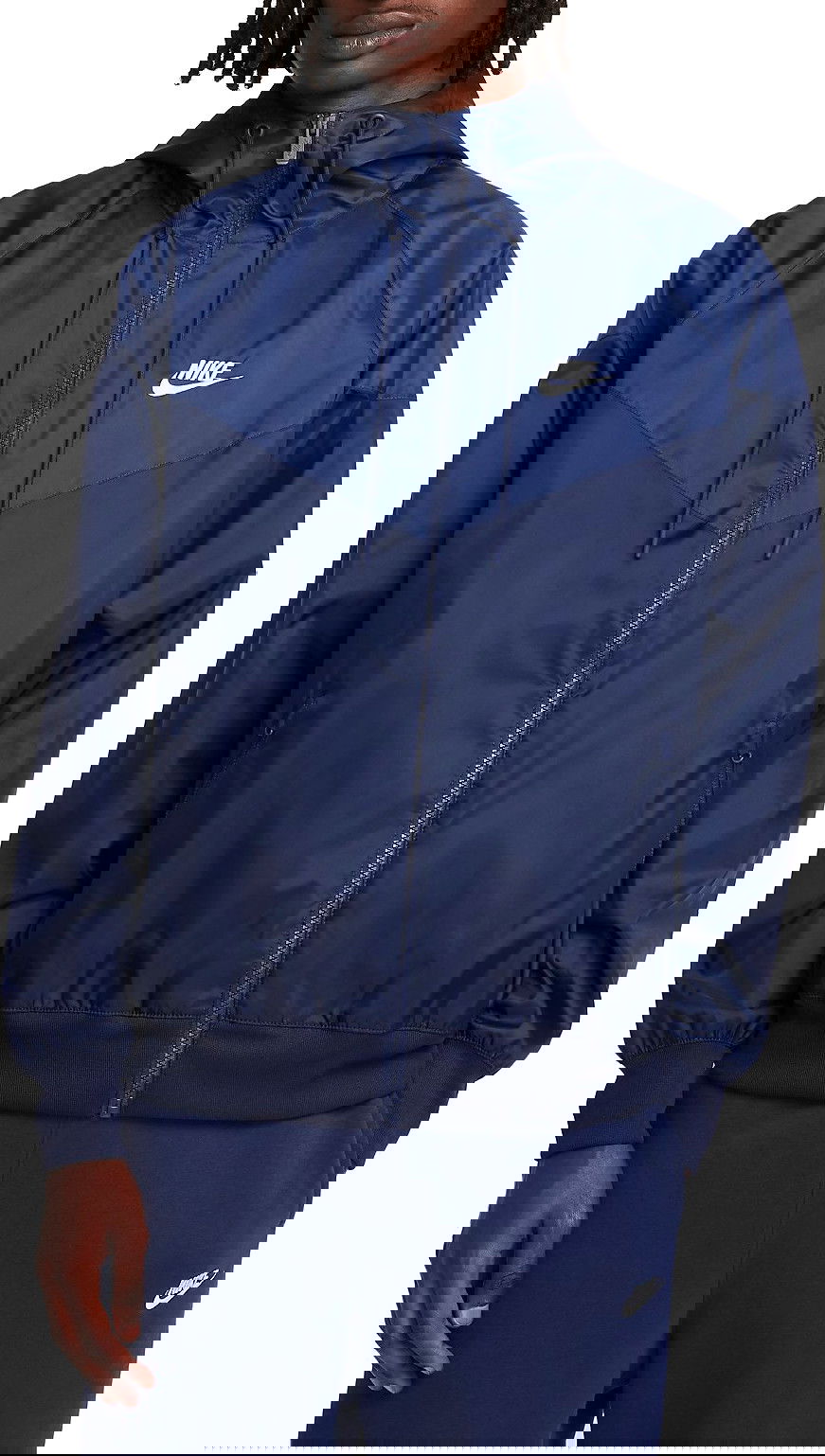 Vindjakke Nike Windrunner Jacket Mørkeblå | da0001-452, 0