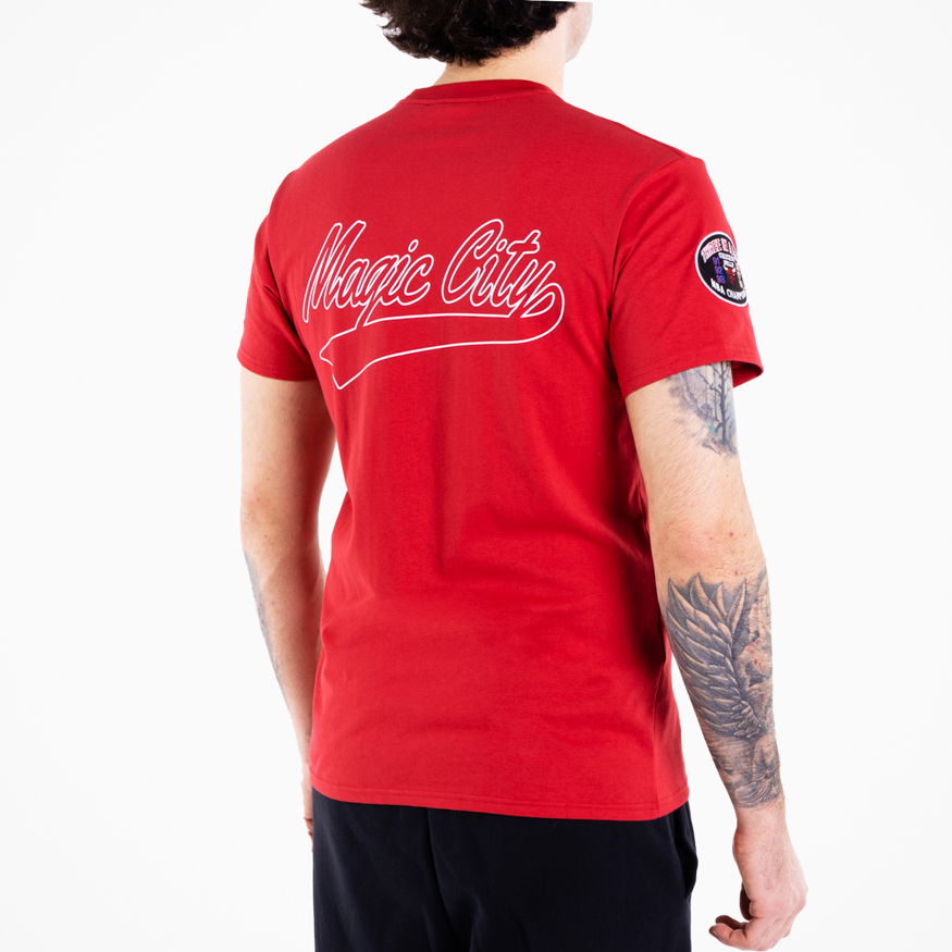 T-shirt Mitchell & Ness Champ City S/S Chicago Bulls Tee Rød | TCRW3237-CBUYYPPPSCAR, 1