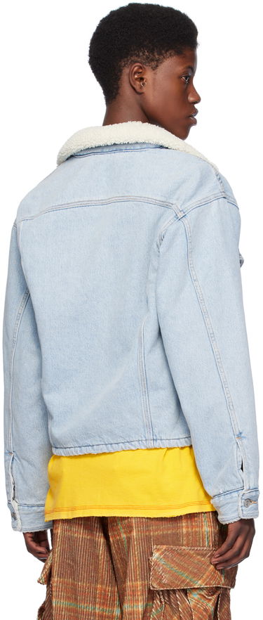 Jakke ERL ERL Denim Trucker Jacket Blå | ERL07J201, 2