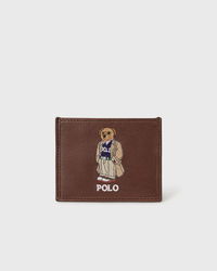 Polo Bear Embroidered Card Case
