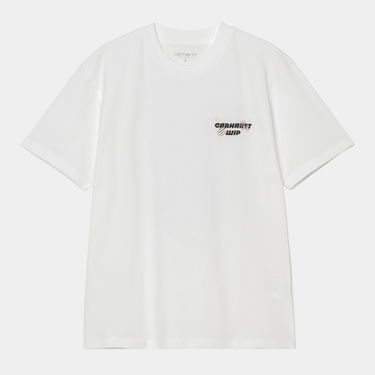 T-shirt Carhartt WIP Short Sleeve Wiptopia T-Shirt Hvid | I035496_5, 0