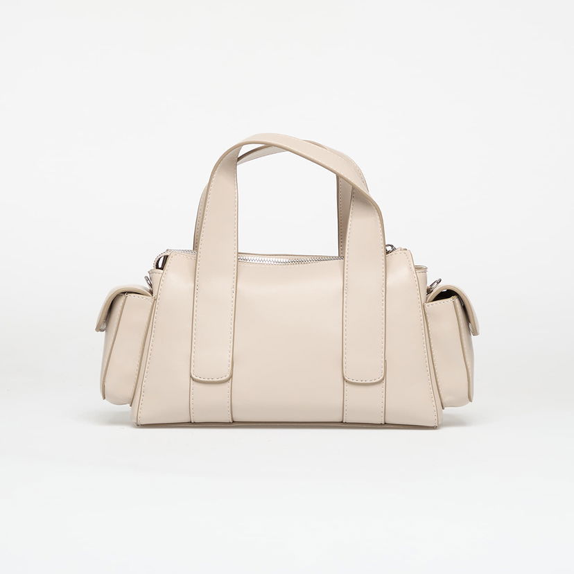 Skuldertaske CALVIN KLEIN Calvin Klein Webbing Strap Pocket Crossover Bag Beige | LV04F3291G 2QO