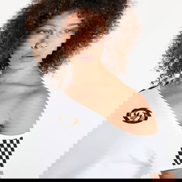 T-shirt adidas Originals adidas Originals Campus 2000 Off Shoulder T-Shirt Hvid | KC8795, 1