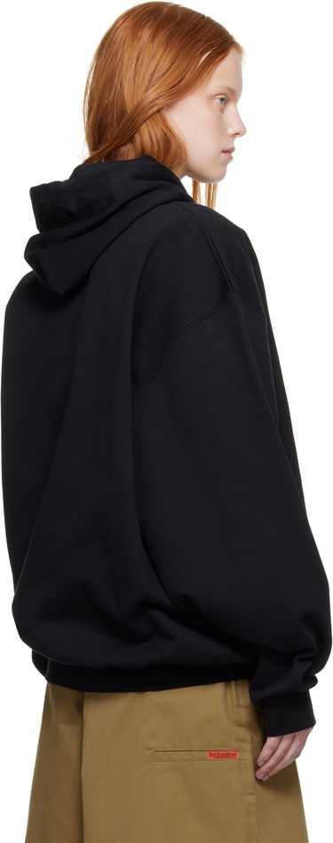 Sweatshirt VETEMENTS Vetements Logo Oversized Hoodie Sort | UH76HD100B, 2