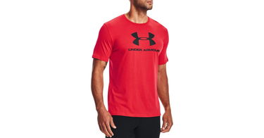 T-shirt Under Armour Tee Sportstyle Logo Rød | 1329590-601, 1