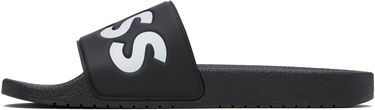 Sneakers og sko BOSS Large Logo Detail Pool Slides Sort | 50536835, 2