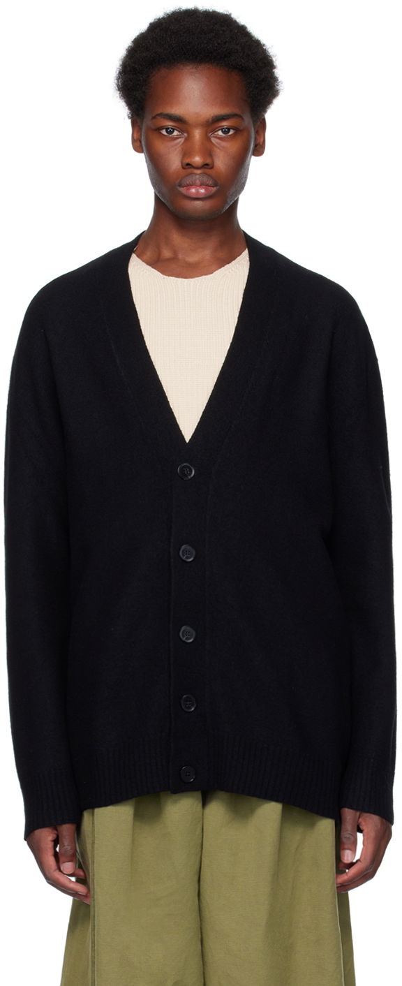 Sweater Jil Sander Button Cardigan Sort | J22HP0005_J14506, 0