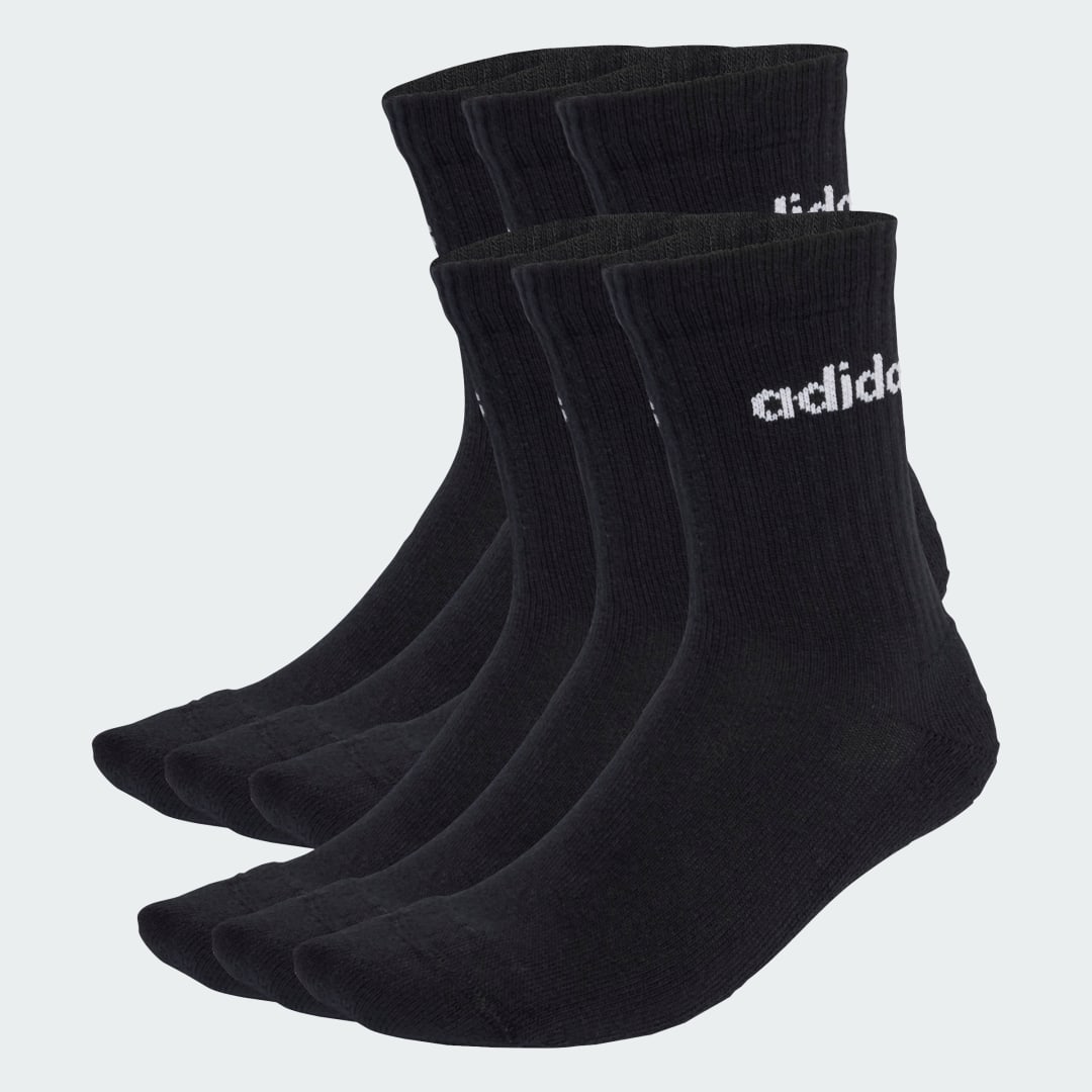 Sokker adidas Performance Linear Crew Socks 6 Pairs Sort | JL6094, 0