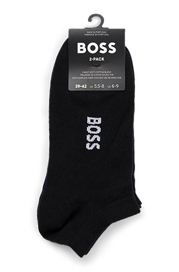 Sokker BOSS Two-pack of cotton-blend ankle-length socks Sort | 50502054, 1