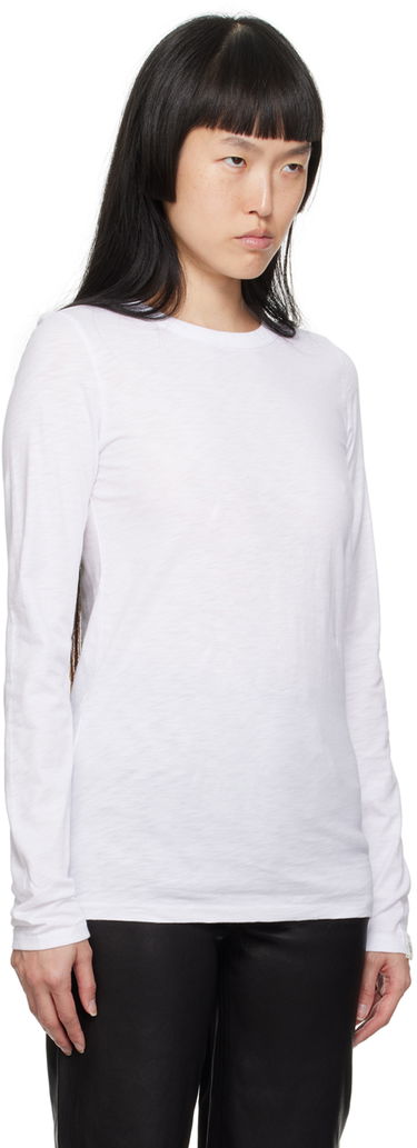 T-shirt rag & bone 'The Slub' Long Sleeve T-shirt Hvid | W275C51CH, 1