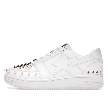 Sneakers og sko BAPE BAPE STA White Gold Studded Hvid | 1H20-191-020-WHT, 0