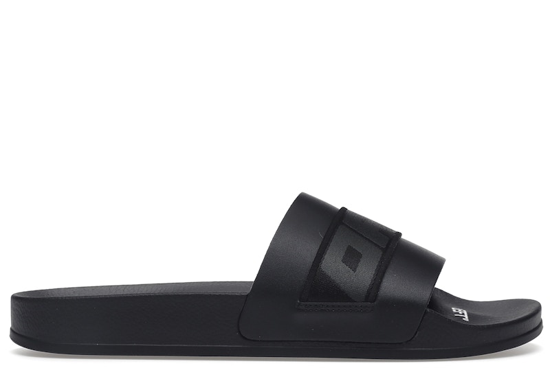Sneakers og sko Off-White Industrial Slides Black Sort | OMIA088F21FAB0031010, 0